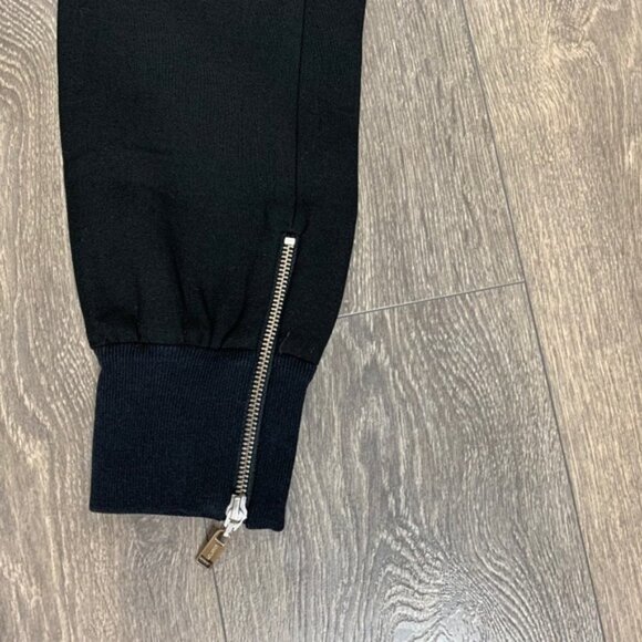 Aritzia Babaton Finch Pants Trouser Jogger Cuff Skinny Leg Zipper Ankle black XS - Picture 9 of 14